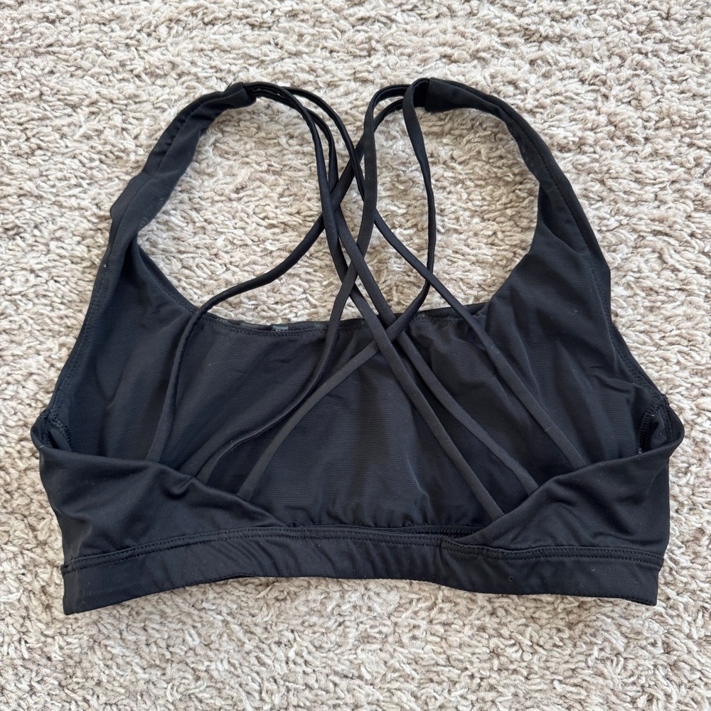 VICTORIA'S SECRET Sport VSX Black Strappy Back Sports Bra, size S! - Picture 5 of 5